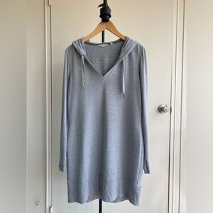 Athleta - Bliss Hoodie Sweatshirt Dress - Size M - Gray